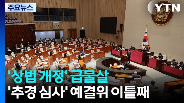 '상법 개정' 급물살...'추경 심사' 예결위 이틀째 / YTN