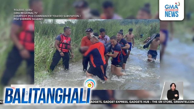 Lalaki, patay matapos malunod nang subukang kunin ang tsinelas na naanod sa ilog | Balitanghali