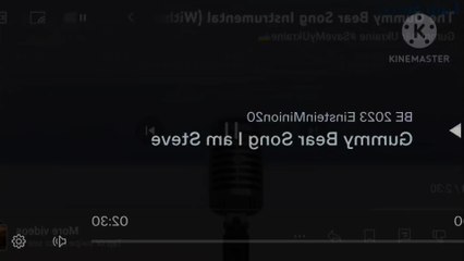 Gummy Bear Song I am Steve but Caster's remix version