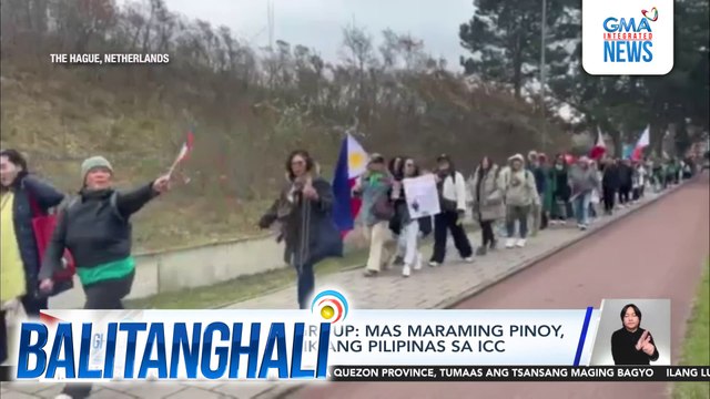 Mas maraming Pilipino ang nagsabing pabor sila na muling sumali ang Pilipinas sa ICC batay sa resulta ng survey ng OCTA Research | Balitanghali