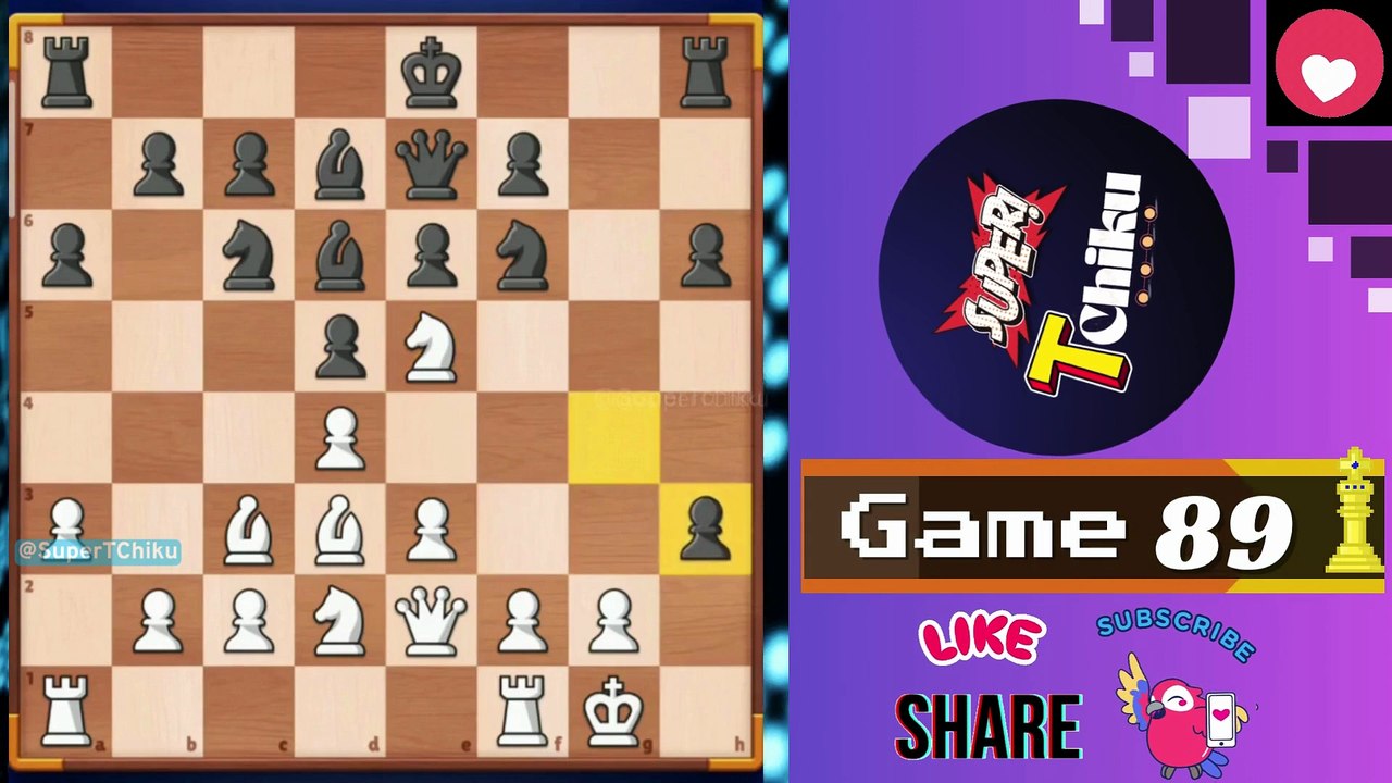 The Queen's Fall: A Mistake Leading to a Quick Resignation #chess #game89