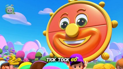 Tick Tock Time | Cocoturtle Nursery Rhymes & Kids Songs