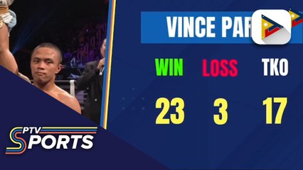 Vince Paras, napanalunan ang IBF PAN Pacific Championship