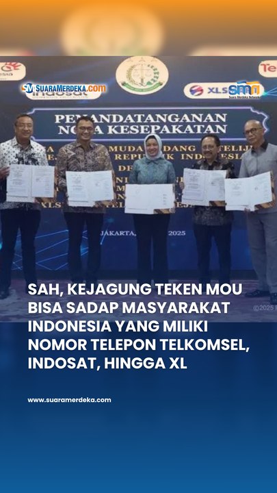 Kejagung Resmi Teken MoU dengan Operator Seluler, Ancam Privasi Warga?!!
