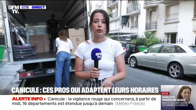 Avec la canicule, cette entreprise de déménagement adapte ses horaires pour éviter les pics de chaleur