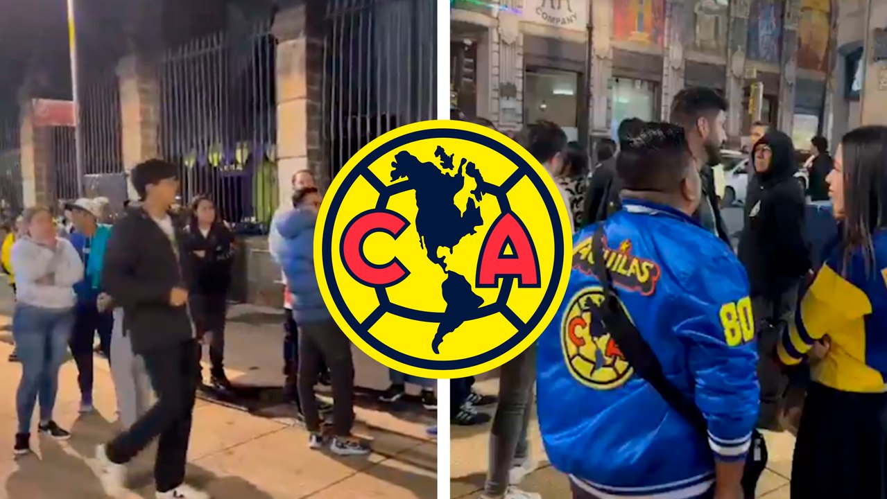 Afición de América genera largas filas de espera para conseguir la nueva playera de Adidas