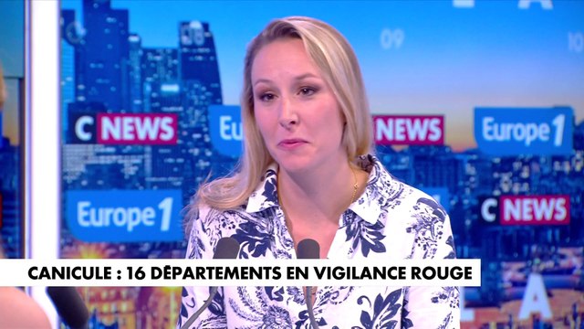 Marion Maréchal : «On a le sentiment que rien ne marche en France, pas même la climatisation»