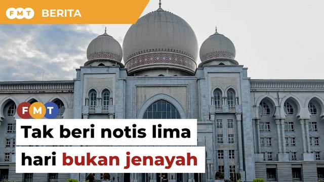 Mahkamah Persekutuan batal sebahagian undang-undang perhimpunan aman