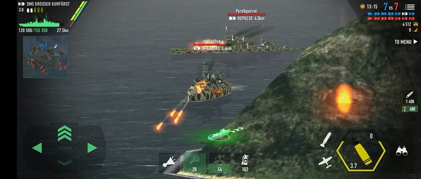 World of Warships legends | Modern Battleship Combat | 8K Naval Battle Video |4K Video | Aircraft Carrier | Gameplay Destroyer vs Cruiser War Game