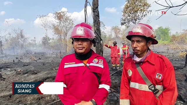 Kebakaran di Lahan Gambut Kampar Meluas, Satgas Terus Lakukan Pemadaman
