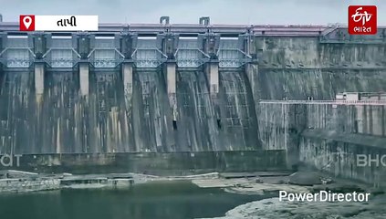 તાપીના ઉકાઇ ડેમમાં નવા નીરની આવક યથાવત, સાવચેતીજનક સંકેત-જળસપાટીમાં વધારો