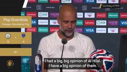 City didn't underestimate Al Hilal - Guardiola