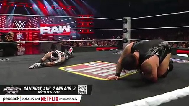 WWE RAW 30 JUNE 2025 SAMI ZAYN & PENTA VS BRON BREAKKER & BRONSON REED FULL MATCH