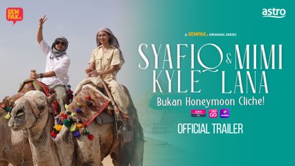 Syafiq Kyle & Mimi Lana Bukan Honeymoon Cliche | Official Trailer