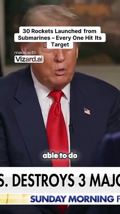 30 Rockets Launched from Submarines – Every One Hit Its Target