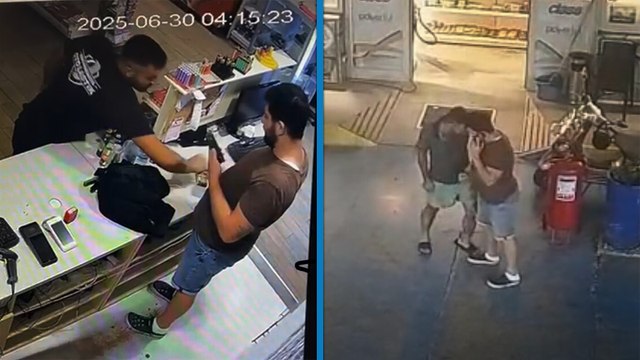 Veresiye sigara vermeyen market çalışanı bıçaklandı; o anlar kamerada