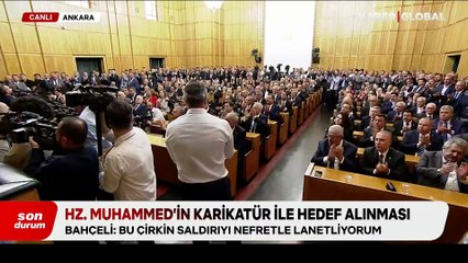Bahçeli'den karikatür tepkisi: İğrenç saldırıyı nefretle lanetliyorum