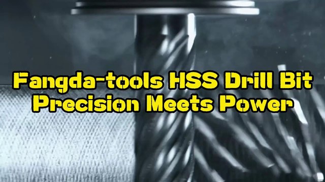 Fangda-Tools HSS Drill Bit for Precise and Efficient Metal Drilling Applications