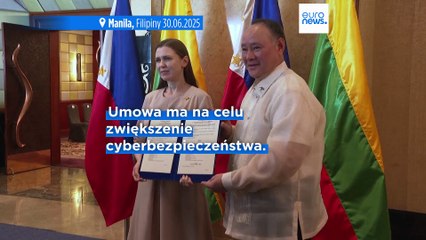 Litwa i Filipiny podpisują pakt bezpieczeństwa, by przeciwstawić się "autorytarnej osi" Chin i Rosji