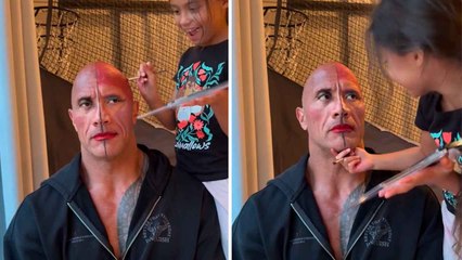 The Rock hurmaa somessa suloisella videolla tyttäriensä kanssa