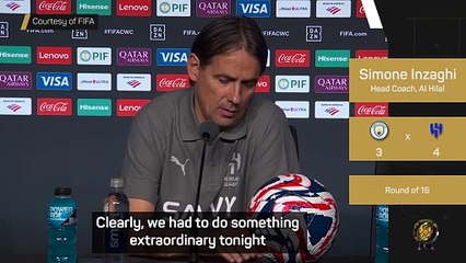 Al Hilal 'had to climb Everest without oxygen' against Man City - Inzaghi