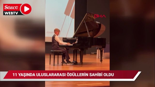 Oyuncak org ile müzikle tanıştı, 11 yaşında uluslararası ödüllerin sahibi oldu