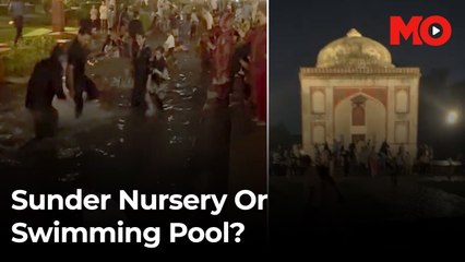 Delhi’s Sunder Nursery turns ‘swimming pool’? Viral video sparks outrage