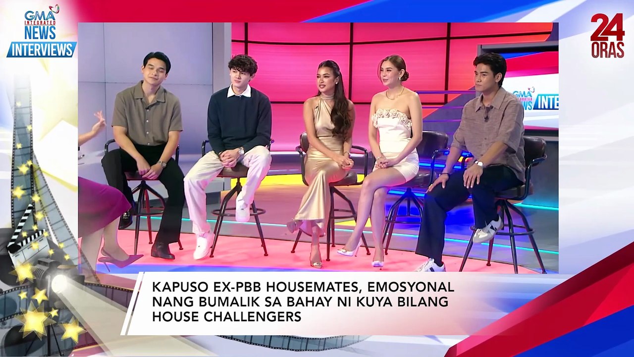 Kapuso ex-PBB Housemates, naging emosyonal sa pagbabalik sa PBB House ...