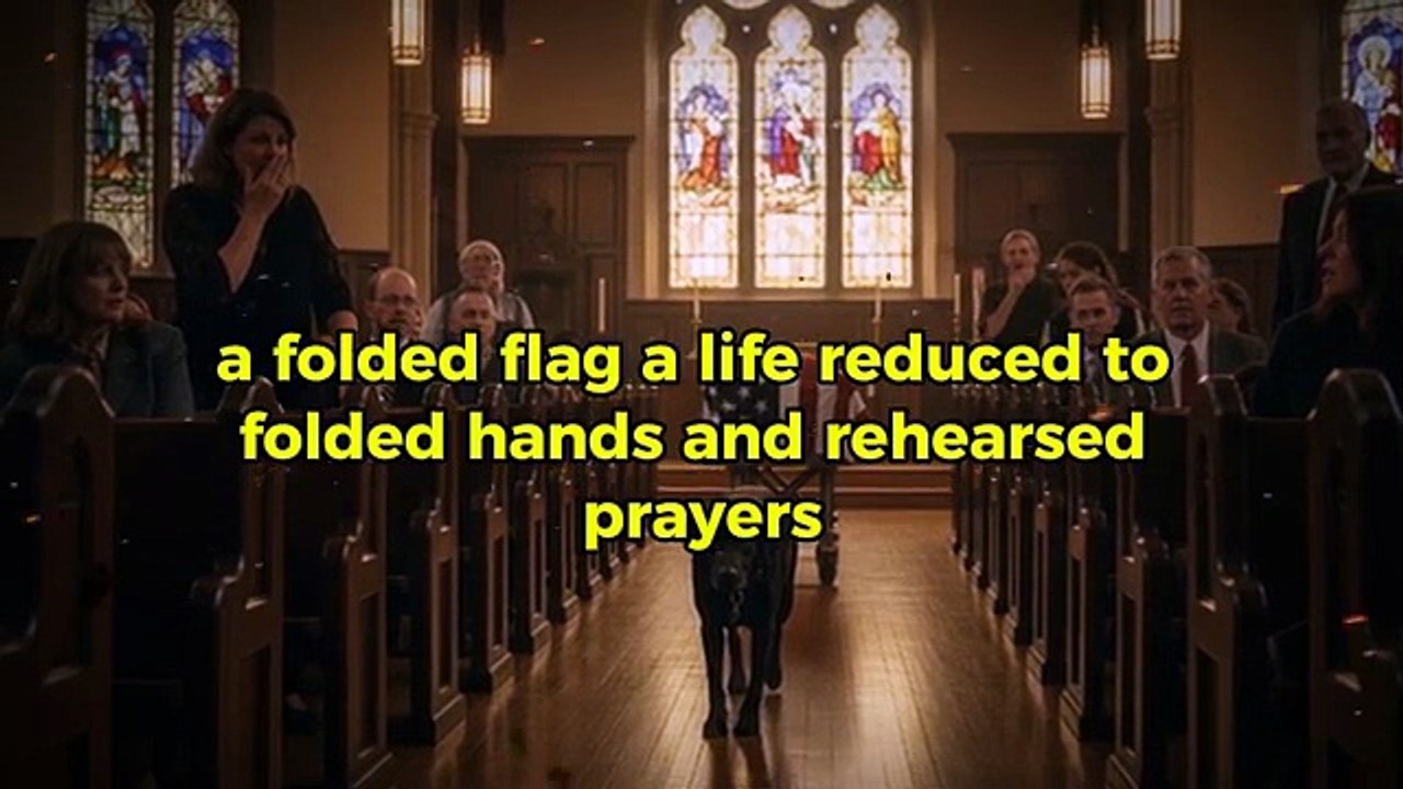 The Church Fell Silent When a Dog Walked Into the Funeral — Then They Saw His Collar…