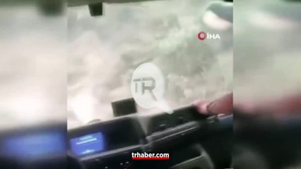 Alevlerin içinde ölüm kalım mücadelesi: Yangın savaşçıları yangının ortasında kaldı