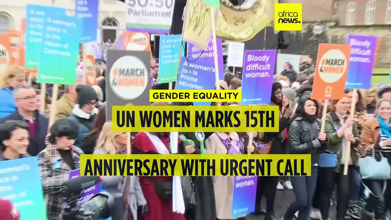 UN warns global progress on gender equality is at risk