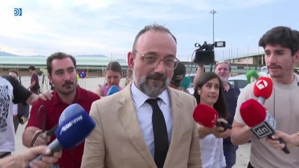 El abogado de Santos Cerdán no habla ante las preguntas de la prensa