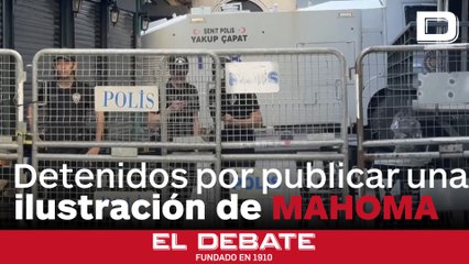 El Gobierno de Erdogan detiene a la cúpula de LeMan, la Charlie Hebdo turca, por publicar una ilustración de Mahoma