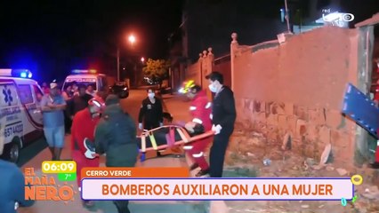 ¡Pedía ayuda! Bomberos auxiliaron a una mujer en la zona sur de Cochabamba