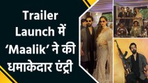 फिल्म Maalik  के Trailer Launch में Manushi Chhillar और RajKummar Rao ने ओपन जीप से की धमाकेदार एंट्री