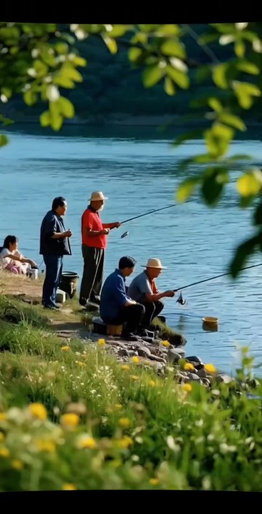 AI synthesis is purely for entertainment and fun #fishing #fishermen are so crazy #only fishermen understand the fun of fishing