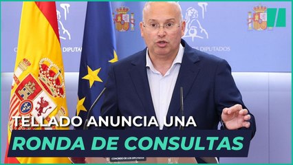 Tellado anuncia una ronda de consultas para sondear a los socios de Sánchez