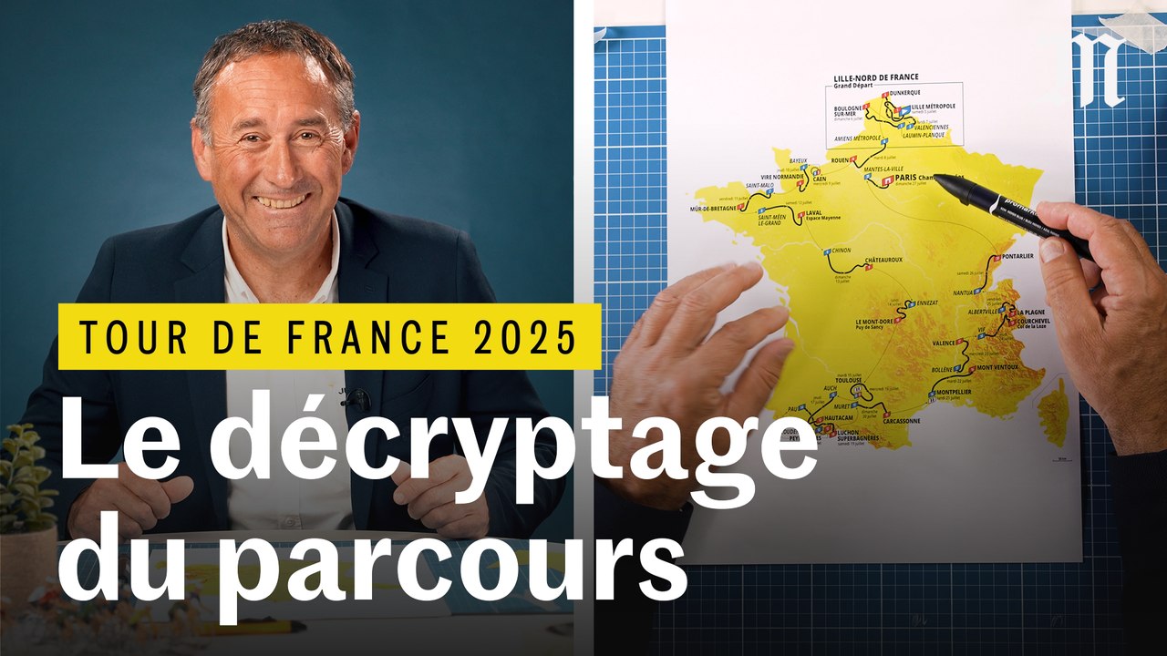 Tour de France 2025 : le directeur de course nous présente le parcours