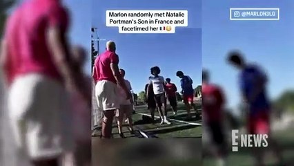 Natalie Portman’s Son Makes Rare Appearance in Marlon LuGa Livestream