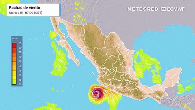 El huracán Flossie mantiene la probabilidad de lluvias torrenciales y vientos fuertes sobre el Occidente de México