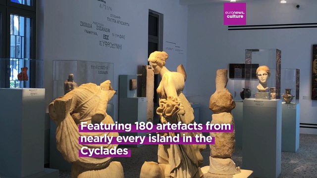 Iconic Thera statue returns home as Santorini’s renovated archaeological museum reopens
