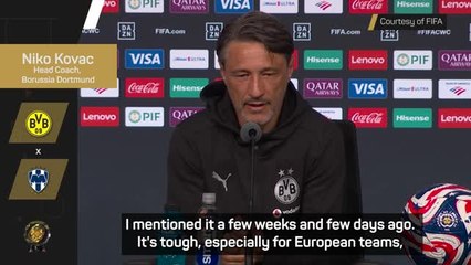 Niko Kovac opens up about CWC conditions after Klopp criticism