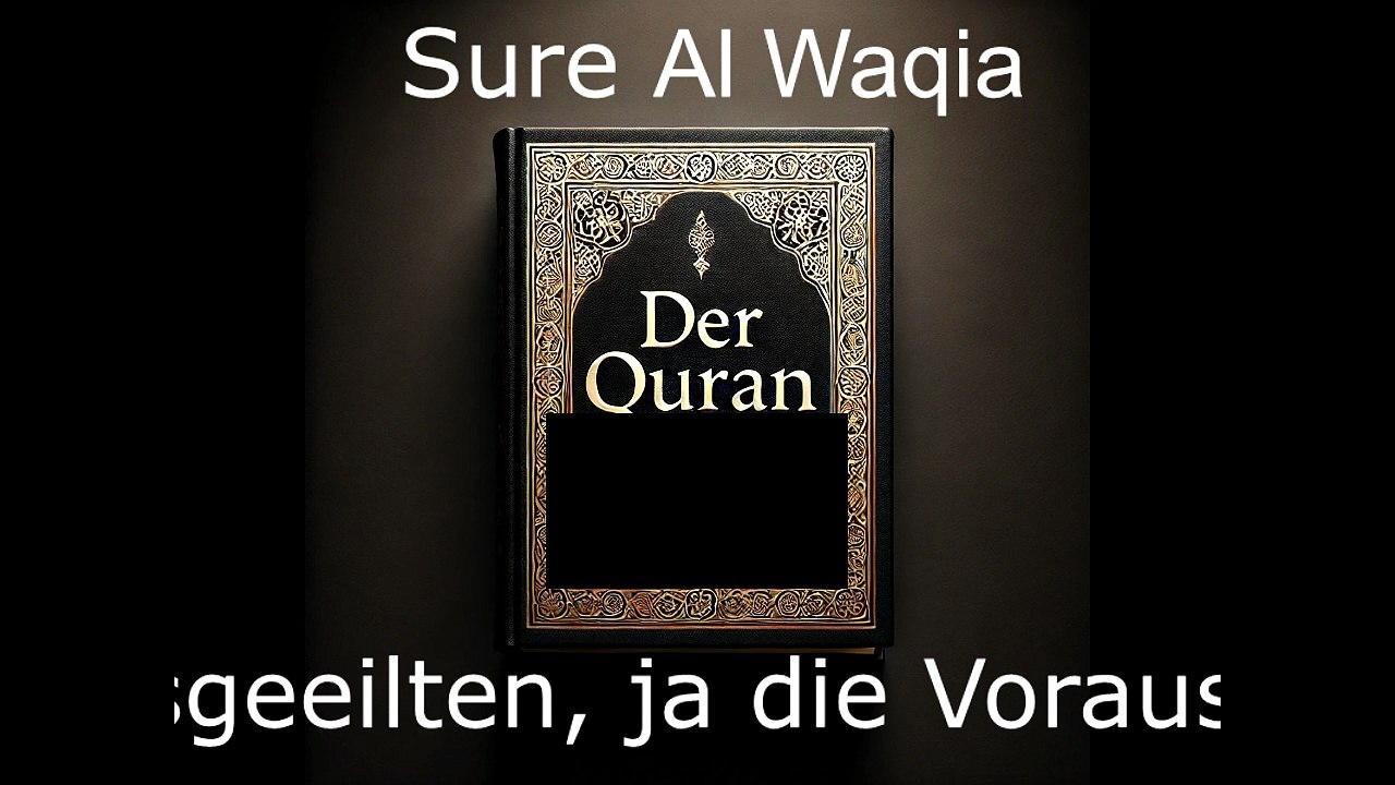 Der Quran auf Deutsch-Sure Al-Waqia (56)