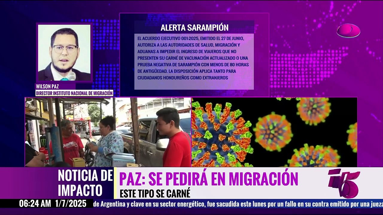 Ante brote de sarampión, Salud pedirá carnet de vacunación a partir del lunes