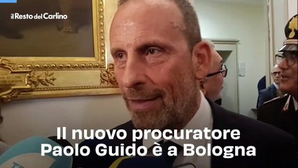 Il nuovo procuratore Paolo Guido è a Bologna: video