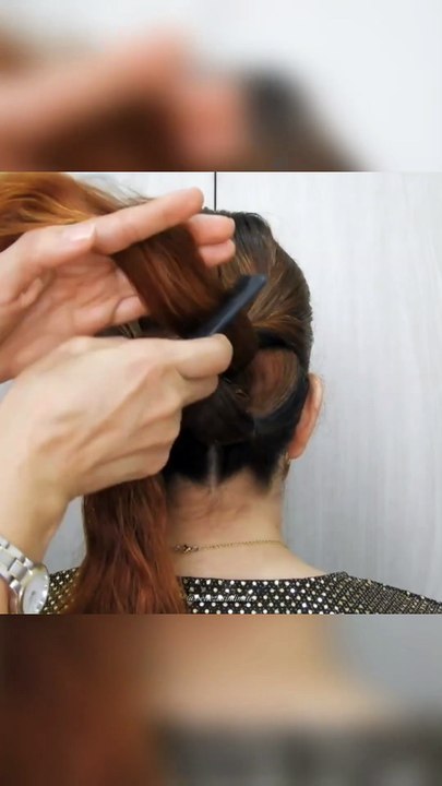 peinado recogido elegante facil
