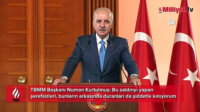 Kurtulmuş'tan skandal Hazreti Muhammed karikatürüne tepki