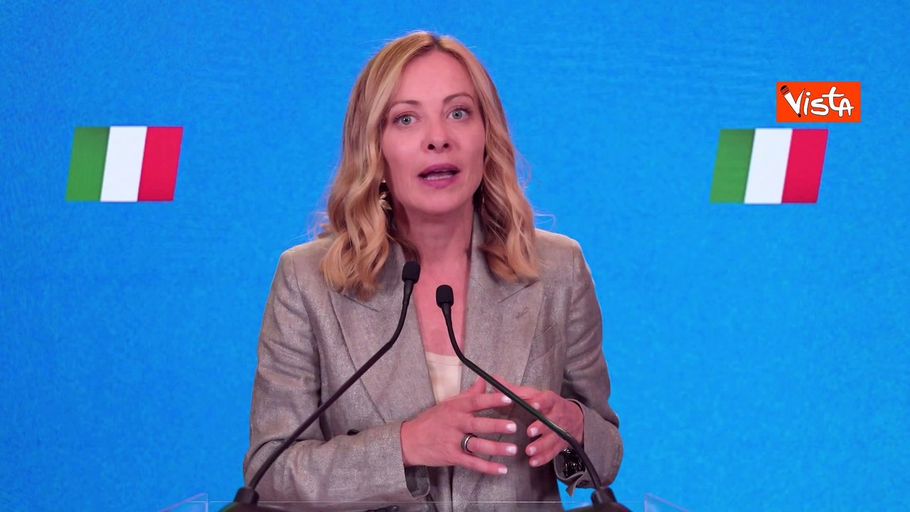 Meloni: "Lavoriamo per fare dell'Italia lo snodo strategico dell'energia tra Africa ed Europa"