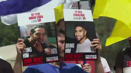 Families of hostages call for deal as pressure grows on Israeli government