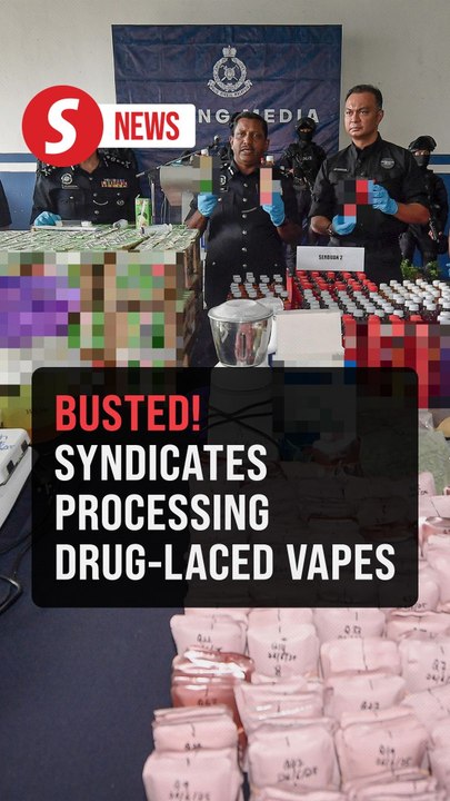 S'gor cops seize RM25mil worth of drugs after busting two unrelated drug syndicates
